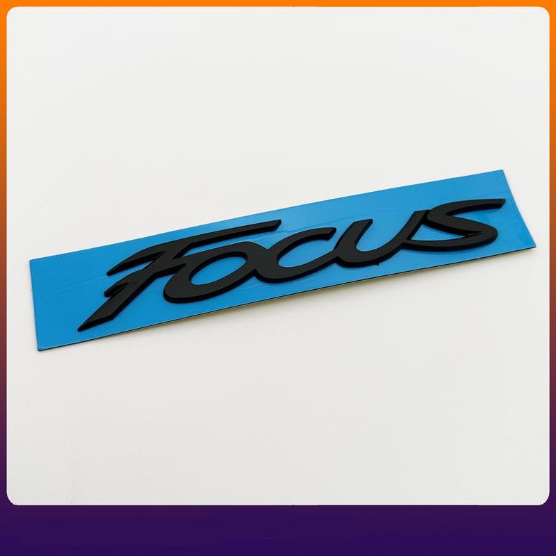 GFYB1 Car Styling Letter Emblem ABS Sticker Rear Bumper Trunk Badge Decals For Ford Focus MK1 MK2 MK3 MK4 Accessories