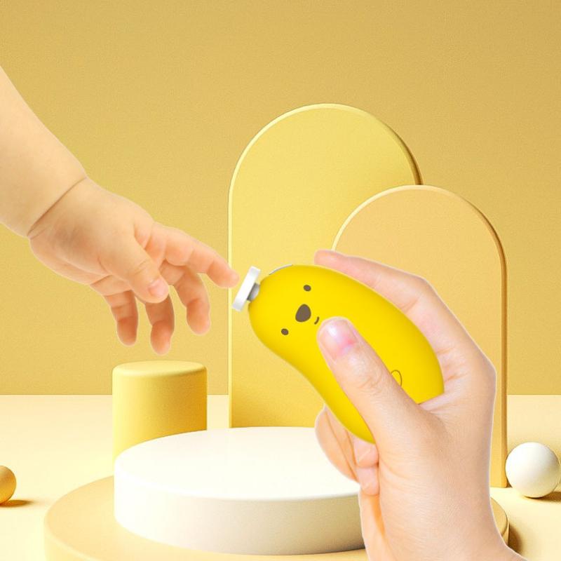 Baby Nail Grinder Electric Rechargeable Baby Newborn Nail Scissors Set Quiet and Safe Home Nail Trimming and Care