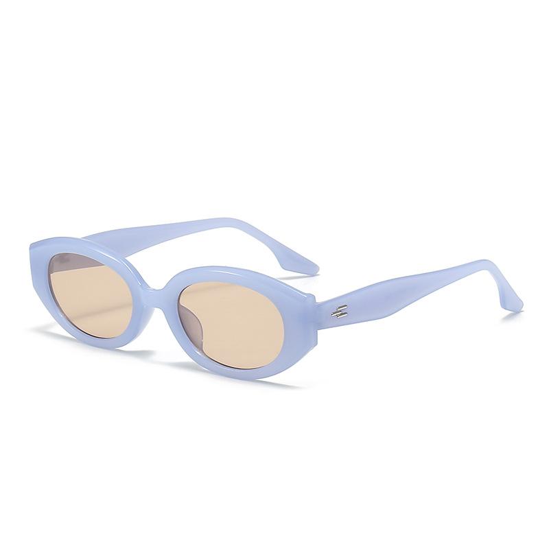 

JYL TS Wide Frame Inflatable Sunglasses Candy Color For Photo Shooting M5431 A-1219 темно-оливковий колір