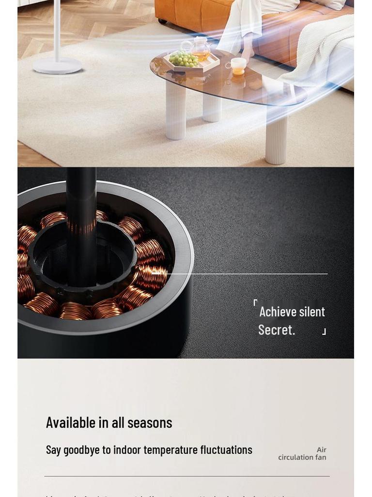 Leistungsstarker Dual-Use Energiespar-Elektrolüfter für Tisch- und Bodenaufstellung - Ideal für Wohnheime und Haushalte