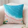 Charming Seaside Retreat Pillow Case Pillowcase, Double-sided Printed, Sofa Cushion, Bedroom Headboard Pillow