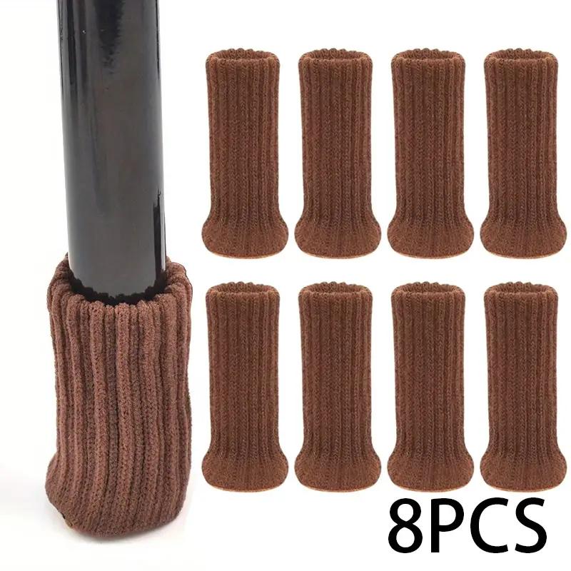 4-16 Pack High Elastic Chair Leg Socks with Anti-Slip Pads Thick Furniture Floor Protectors Silent Wear Resistant Table Leg Covers