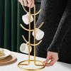 Stainless Steel Water Cup Rack Hanging Design Wine Cup Holder Organizer Kitchen Rack  Household Use