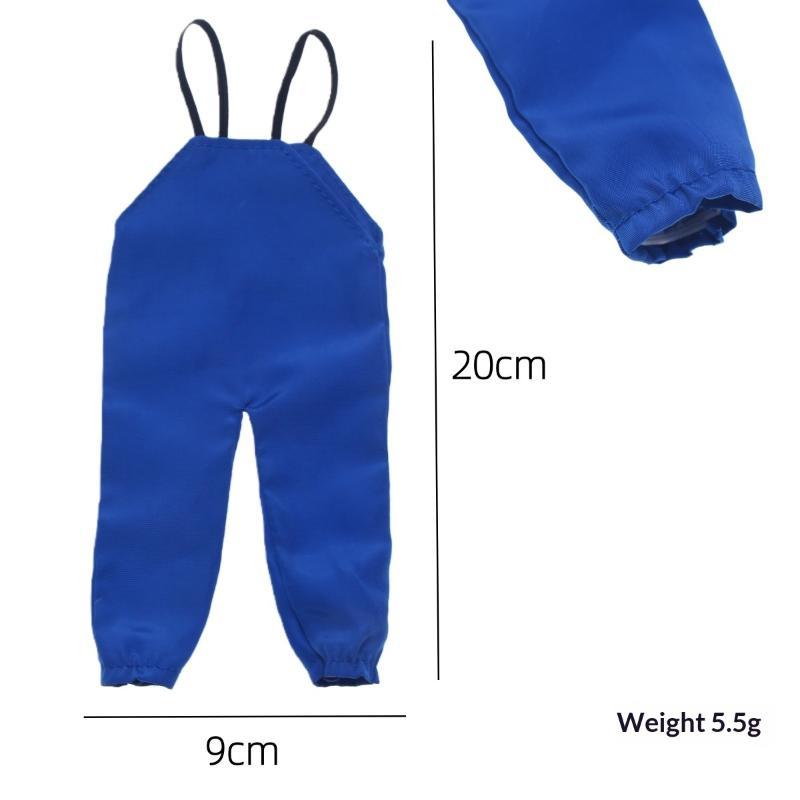 1 Set Casual Doll Raincoat Wear Accessories Soft Cloth Fabric Fit 11.5 Inch 30cm Dolls for Kids DIY Doll Dress Up Gift
