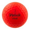 Volvik 2022 Volvik Golf Balls VIVID 22 Red 1 Dozen (12 Balls)