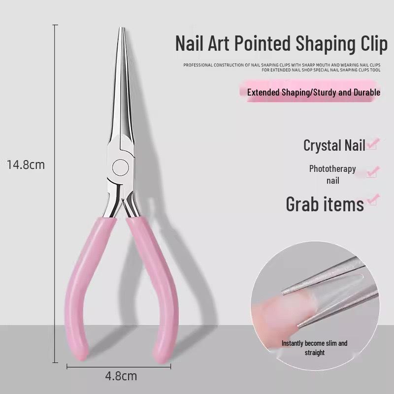 

Professional Pointed Nail Shaping Clips for Extended Nails