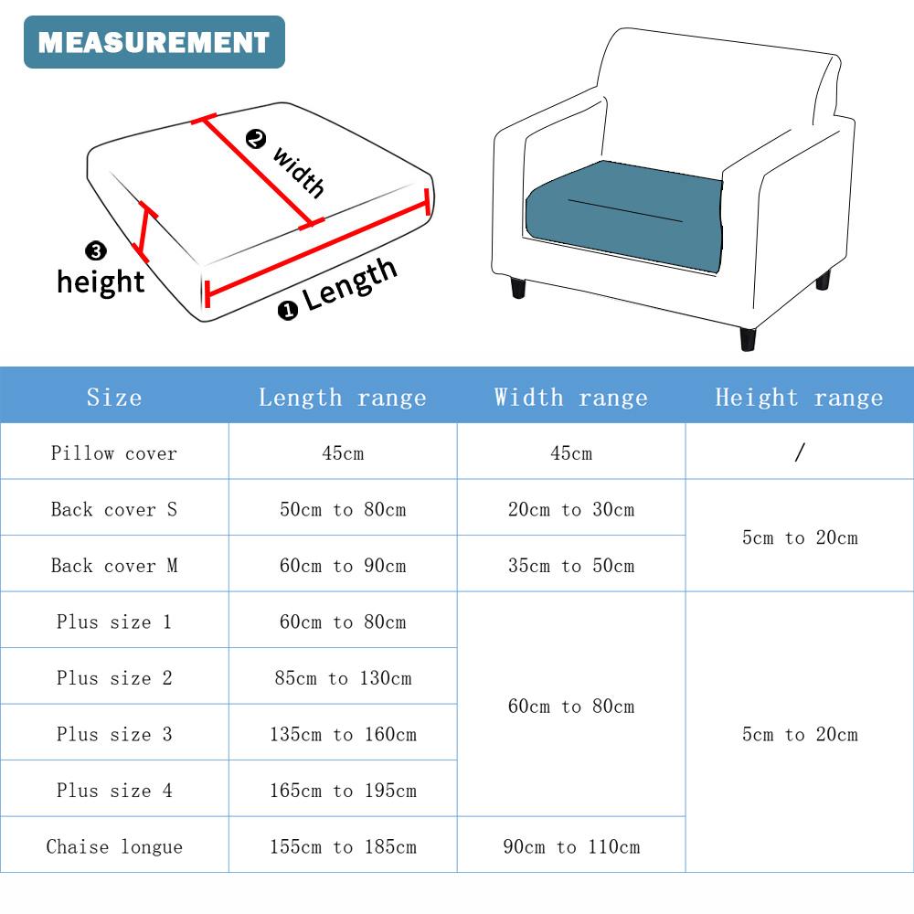 1Pc Sofa Slipcover Nonslip Stretch Sofa Cover Couch Cover For Bedroom Office Living Room Furniture Protector Home Decor