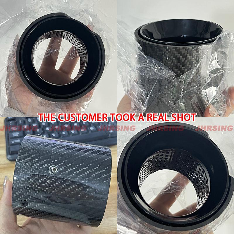 BMW G80 M3/G82 G83 M4 Kohlefaser Hochleistungs-Auspuffendrohr