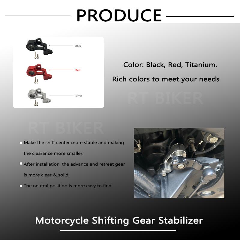 Motorcycle CNC Shift Transmission Stabilizer Accessories For Honda CB650R CBR650R CB 650R CBR 650R 2019 2020 2021 2022 2023 2024