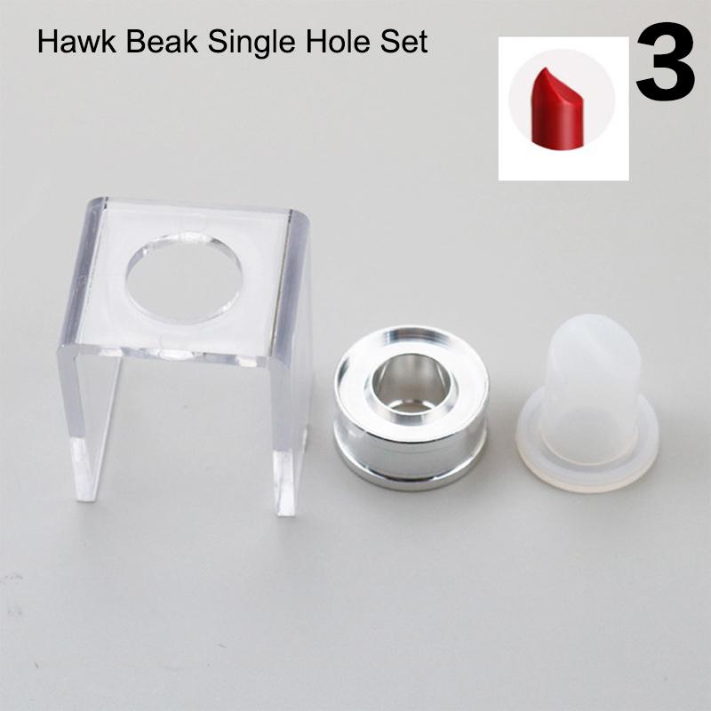 Diy Self-Made Handmade Handmade Craft Tool Lipstick Material Kit Small Sample Nozzle Empty Tube Silicone Aluminum Mold Lipstick