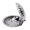   Jewelry Dish Trinket Tray Decorative Jewelry Plate Serving Tray for Nuts Appetizers Home Party Decor Silver Finish