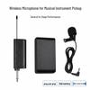 Wireless Lavalier and Headset Microphone with Waist-Worn Chest Mic