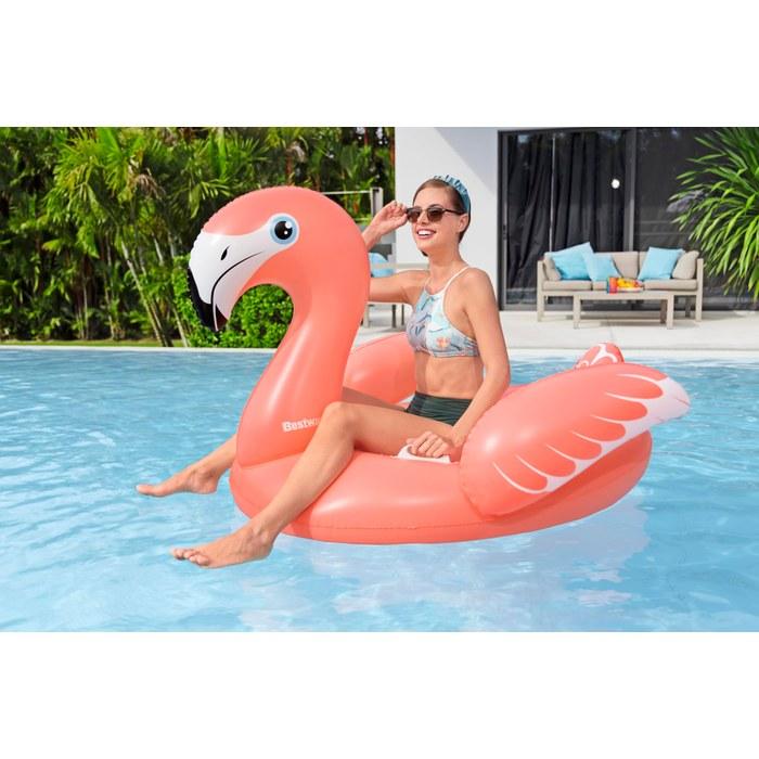 Bestway Rangs Flamingo Ride-On Float 148 x 127cm (Pink)