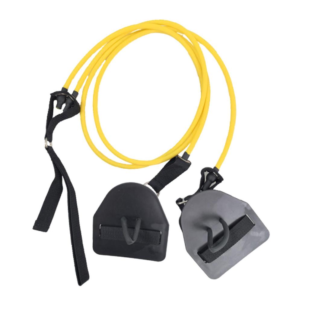 Arm Strength Training for Swimmers with Swim Paddles – Resistance Bands Men And Women