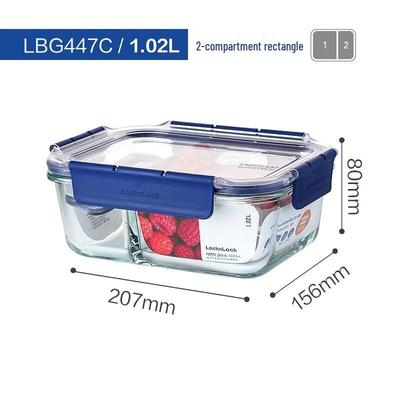 High Borosilicate Glass Food Storage Container