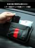Seat Side Pocket Car Storage Box Pocket Tissue Case PU Leather Interior Customization Braided Design Accessory Leather Console Storage Case x Dress-up