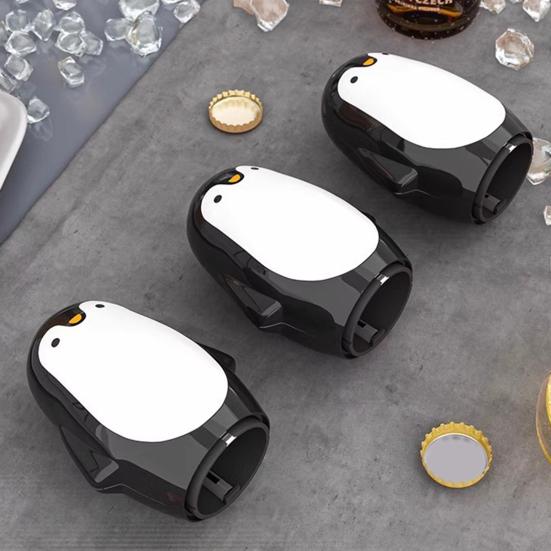 Apribottiglie Magnetico a Forma di Pinguino, Divertente Togli Tappi con Design da Parete, Apribottiglie Portatile per Feste Campeggio