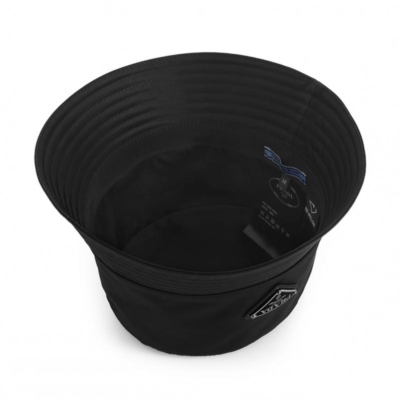 Prada Nylon Triangle Logo Bucket Hat 1hc137 2dmi F0002