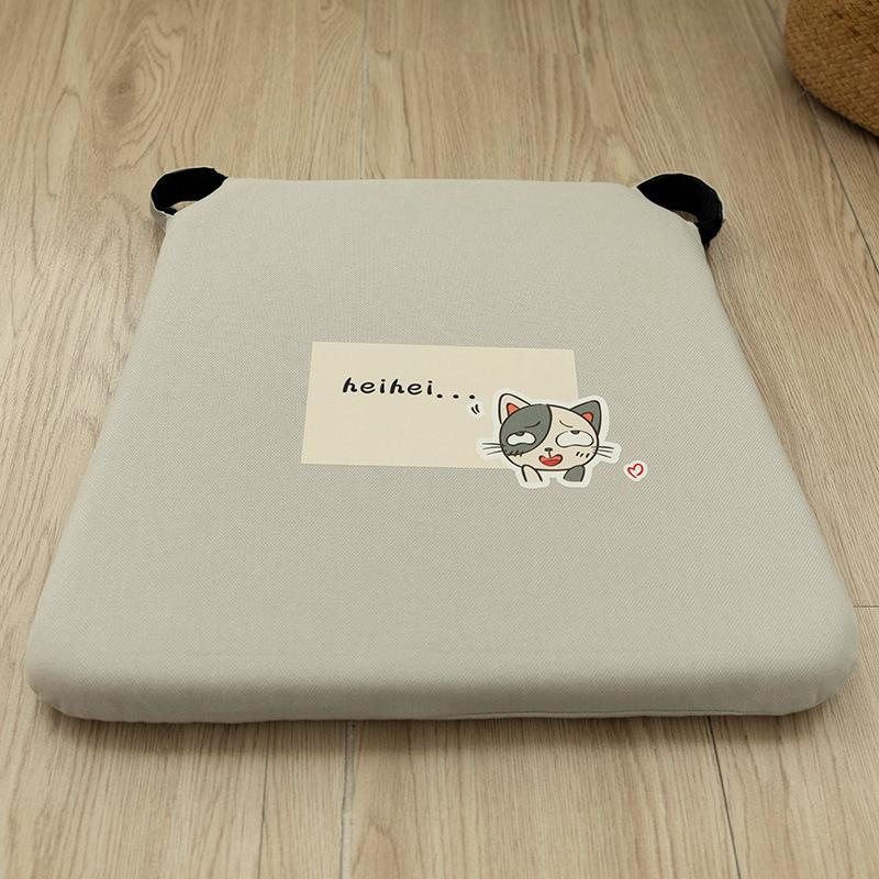 Подушки из чистого хлопка на липучке с принтом для студентов подушки для обеденных стульев подушки для табуретов подушки для офисных стульев подушки для сидений диванов 32x39cm 3980₽