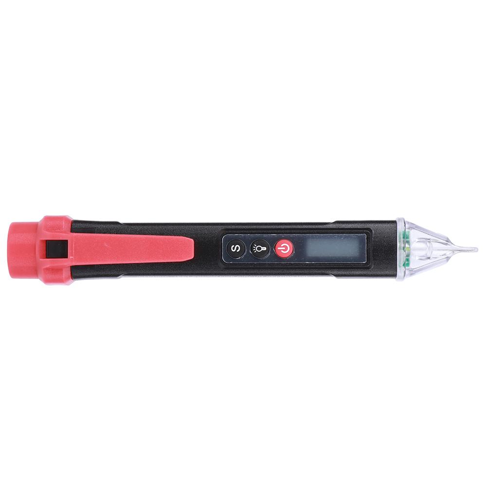 

Digital NonContact Current Voltage Detector Test Pen Measuring Instrument AC121000V(Black Red )