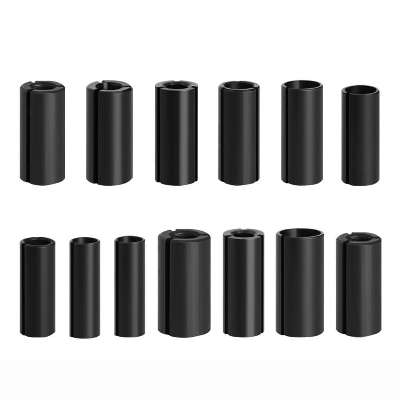 Engraving Machine Trimming Machine Adapter 6mm 6.35mm 8mm 10mm 12mm 12.7mm Milling Cutter Conversion Handle Router Bits