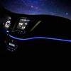 Car Interior LED Dashboard Atmosphere Light EL Wiring Neon Strip Ambient Lamp Decorative Blue Color for Hyundai Tucson 2015-