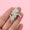 Popular American Flag Brooch Independence Day Flag Metal Badge Alloy Drip Diamond Lapel Pin