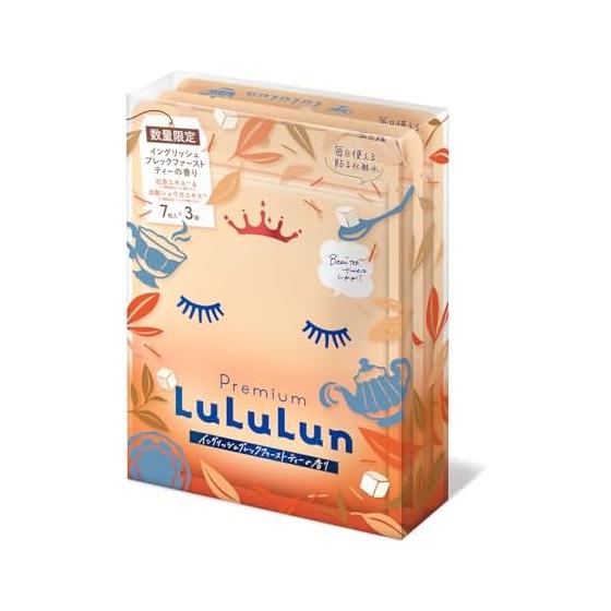 LuLuLun Premium LuLuLun Black Tea (English Breakfast Tea Scent) Sheet Mask Face Pack