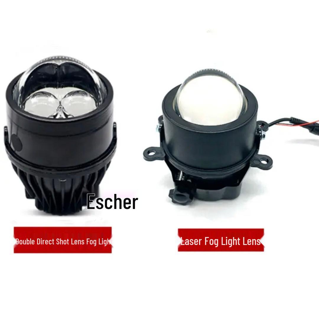 Toyota Highlander LED Laser Fog Light with Dual Beam Lens – Non-Destructive Install 2012-2014 Highlander Laser Lens