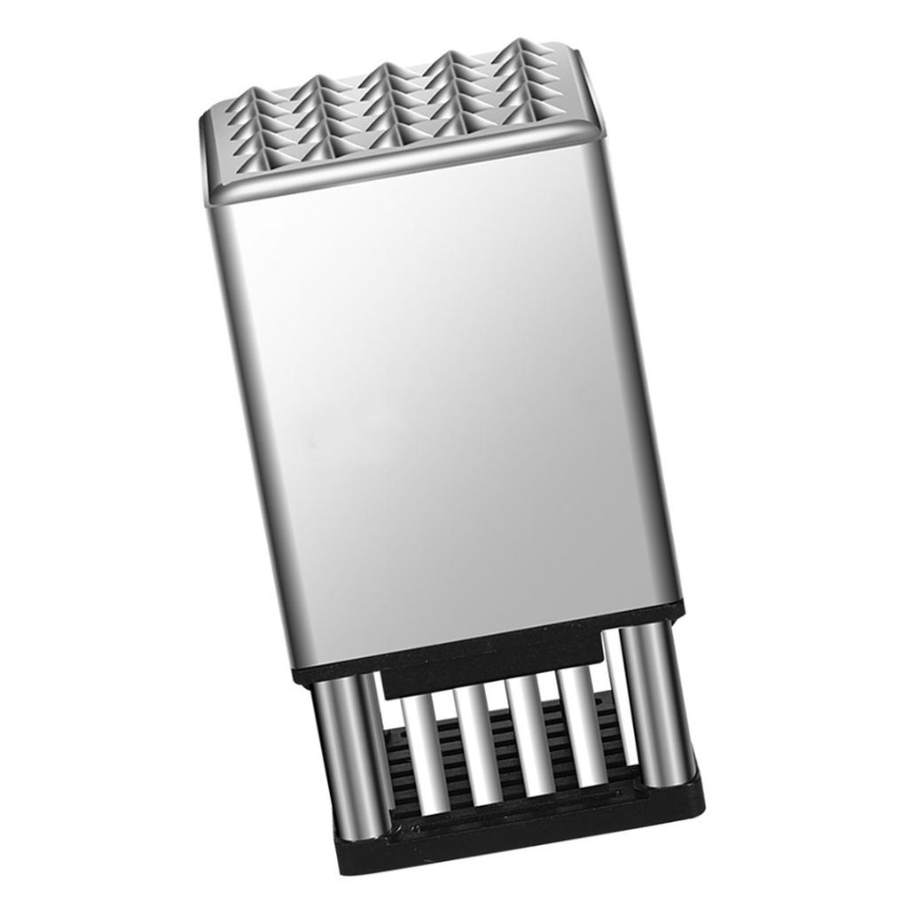 Meat Tenderizer Stainless Steel Double Sided Ergonomic Versatile Sharp Needle Blades Tenderizer Tool for Baking Cooking