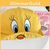 Cap Peaked Baseball Hat Tweety Bird Pattern Uv Protection Quick Dry Breathable
