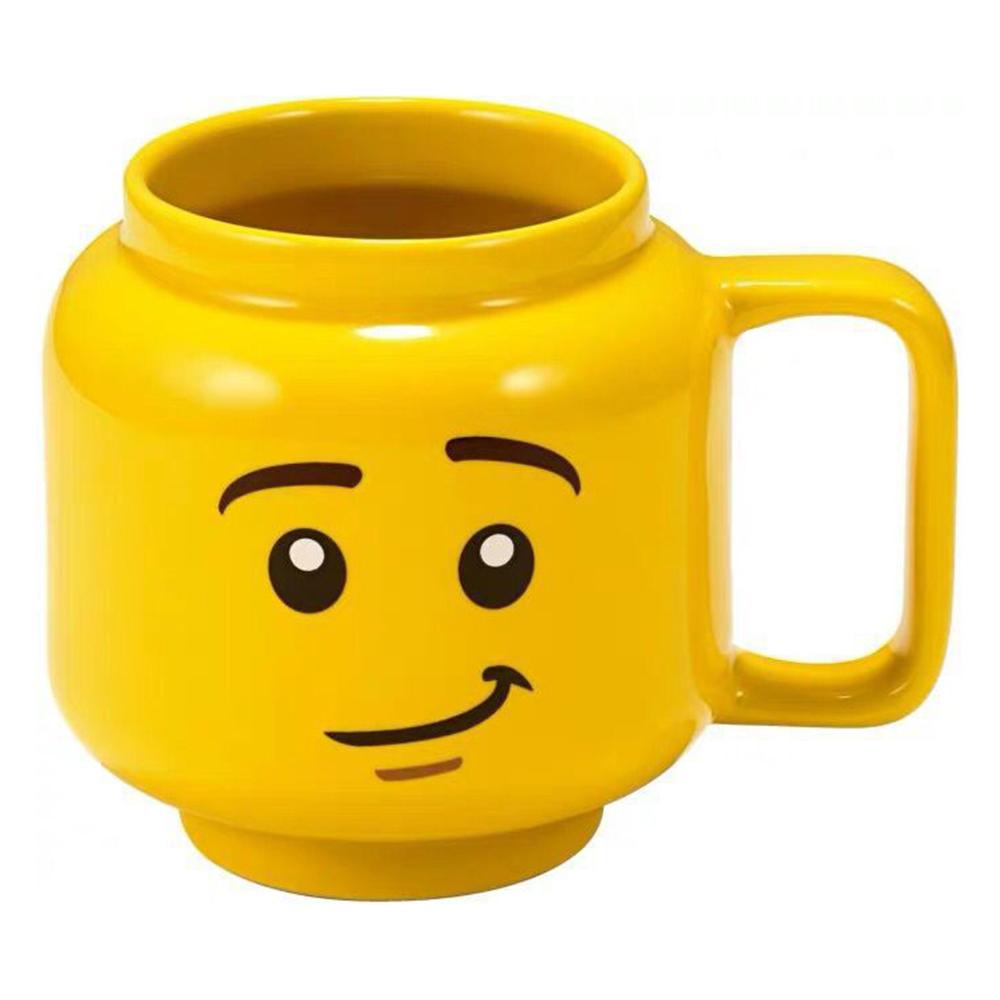 8.5Oz Small Ceramic Smiley Mug – Funny & Unique Style, Ideal Christmas & New Year Gift for Friends