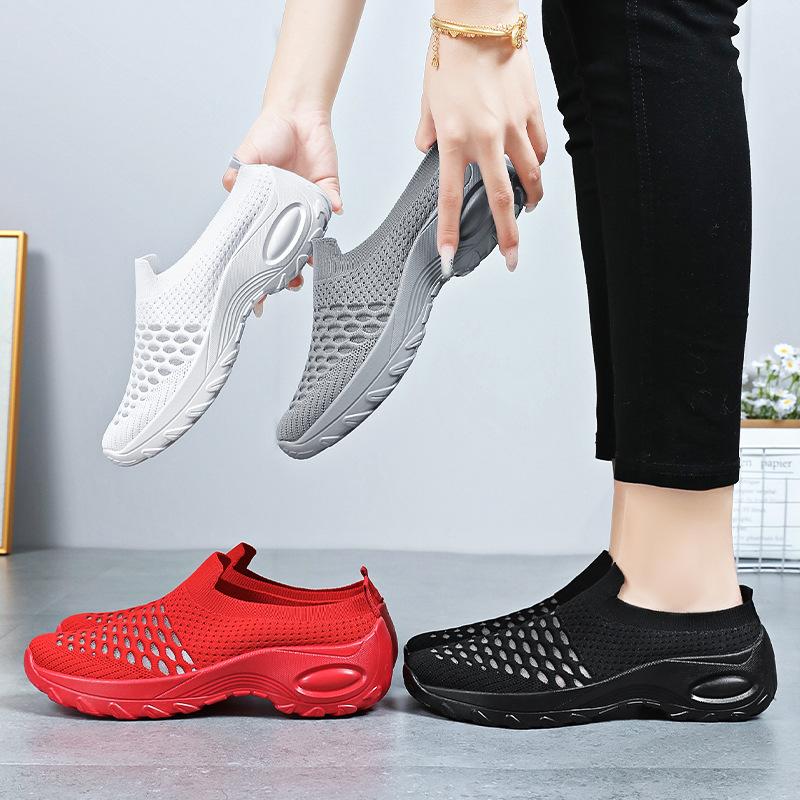 Shoes women's casual shoes women's shoes breathable mesh shoes casual soft sole not tired feet single shoes