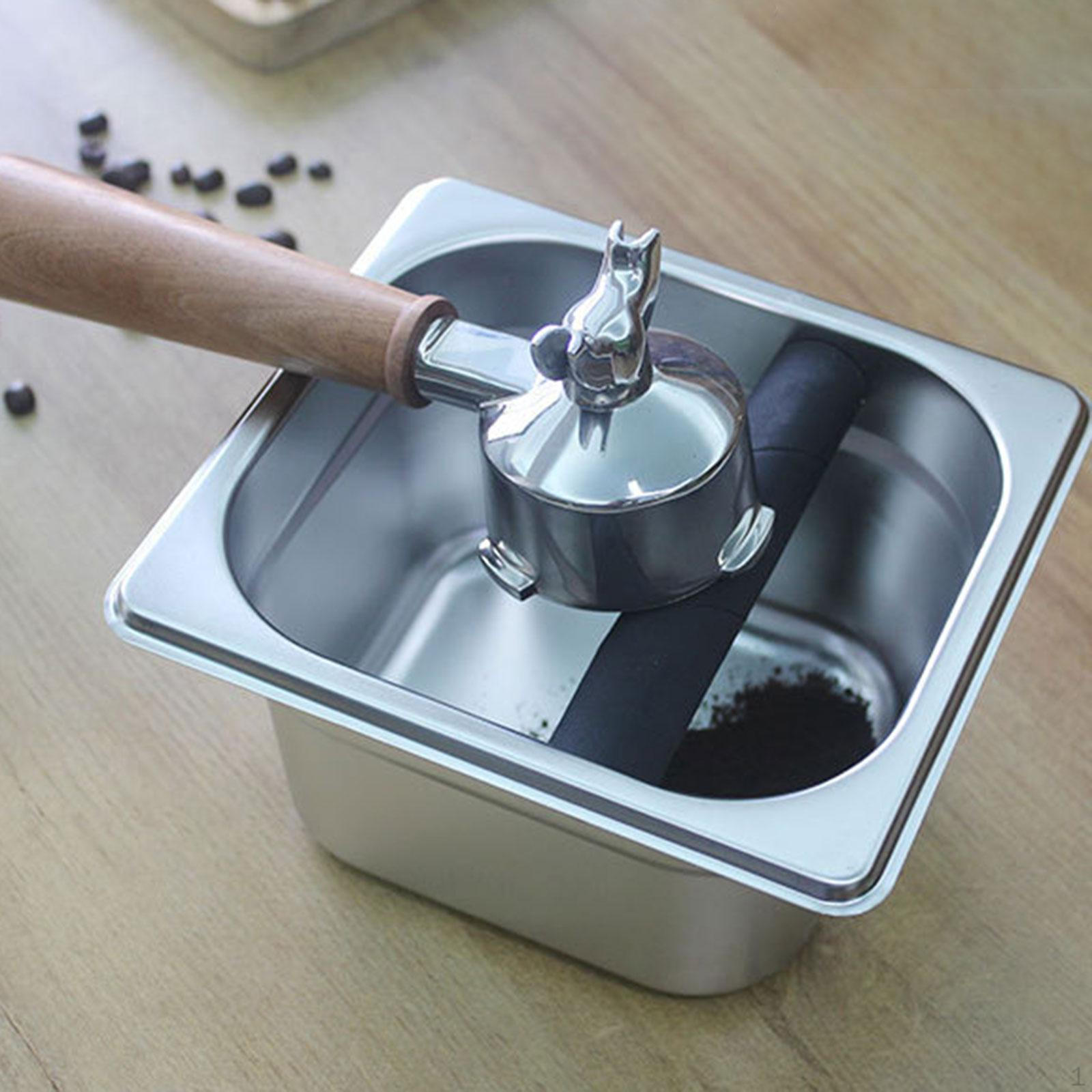 Coffee Ground Knocking Box Grind Waste Bin Easily Clean Accessories Home Gadget Widely Used Large S