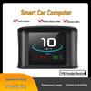 Car Smart HUD: Portable Head-Up Display with HD LCD and OBD Driving Computer (P10)
