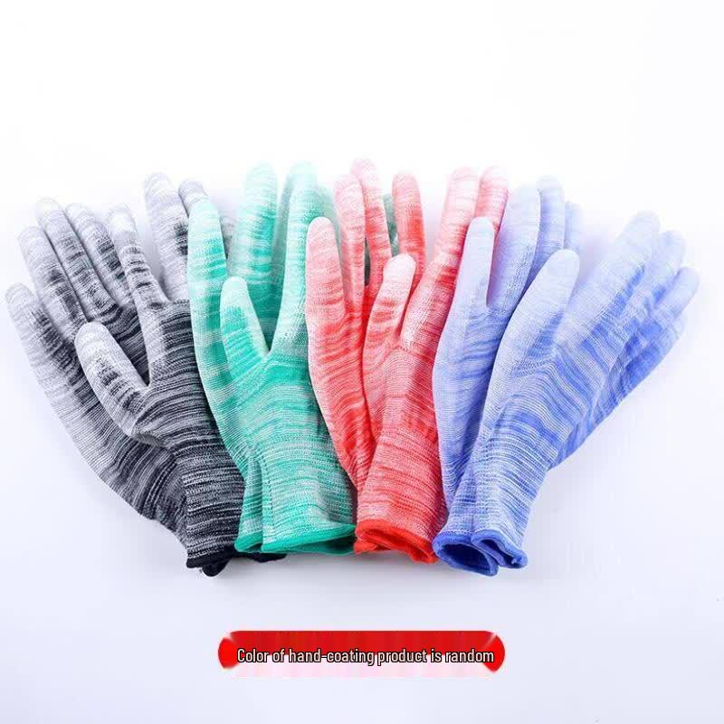 Wear-resistant Anti-slip PU Coated Nylon Work Gloves