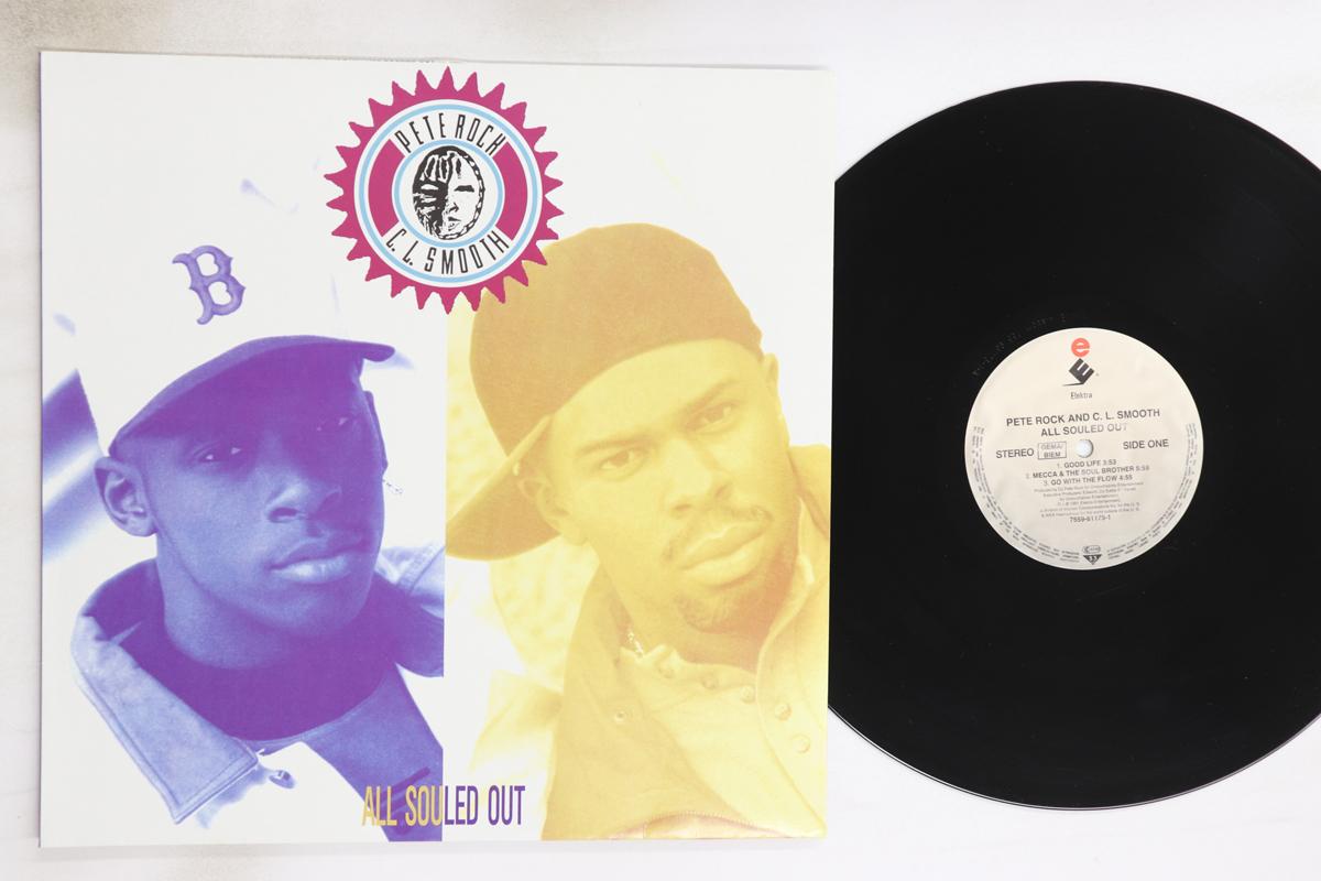 

12inch Record PETE ROCK & C.L. SMOOTH - All Souled Out 7559611751 ELEKTRA 1991 Europe Rap & Hip-Hop/R&B Used