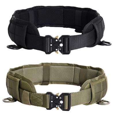 1 Stück Herrengürtel Outdoor Taktischer Gürtel Multifunktionsschnalle Nylongürtel Hochwertige Outdoor-Sport-Canvas-Gürtel Neutraler Gürtel