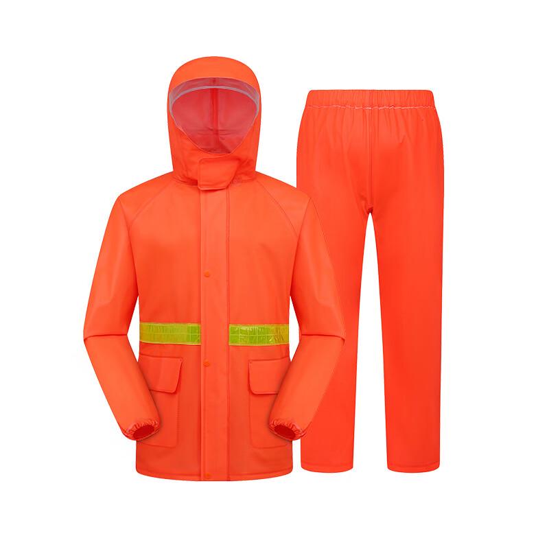 High-Visibility Reflective Split Rain Suit