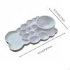 Artist's Mixing Tray Palette Multi Cavity with Wells Easy to Stain Resistant Art