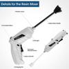 Resin Mixer Handheld Rechargeable Resin Mixer Electric For Epoxy Epoxy Resin Mixer With 2 Paddles Resin Stirrer For Resin
