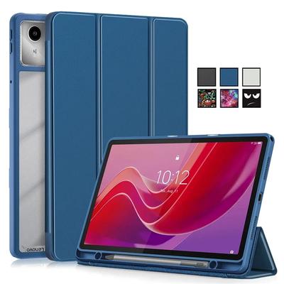 Für Tab M11 TB331FC TB330FU Hülle mit Stifthalter Klappständer Acryl-Rückseite für XiaoxinPad Xiaoxin Pad Hülle