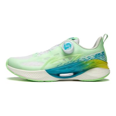 Li Ning Kids Treading Star Pre Fabric Sports Trend Non-Slip Shock Absorption Wear-Resistant Rebound Breathable Support Low-Top Running Shoes YKFU020-1