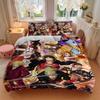 One Piece Thousand Storm Bettwäsche-Set Bettbezug Geschenk für Schlafzimmer, Enthält 1 Bezug und 2 Kissenbezüge, Ohne FüllungB599