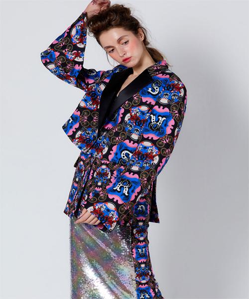 Greedius Sequin Midi Skirt