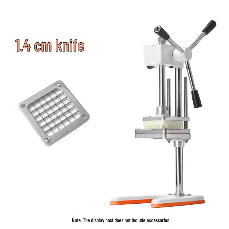 Manual Vegetable Dicer: Fries Cutter, Potato & Cucumber Slicer, Vertical Radish & Strip Slicer.