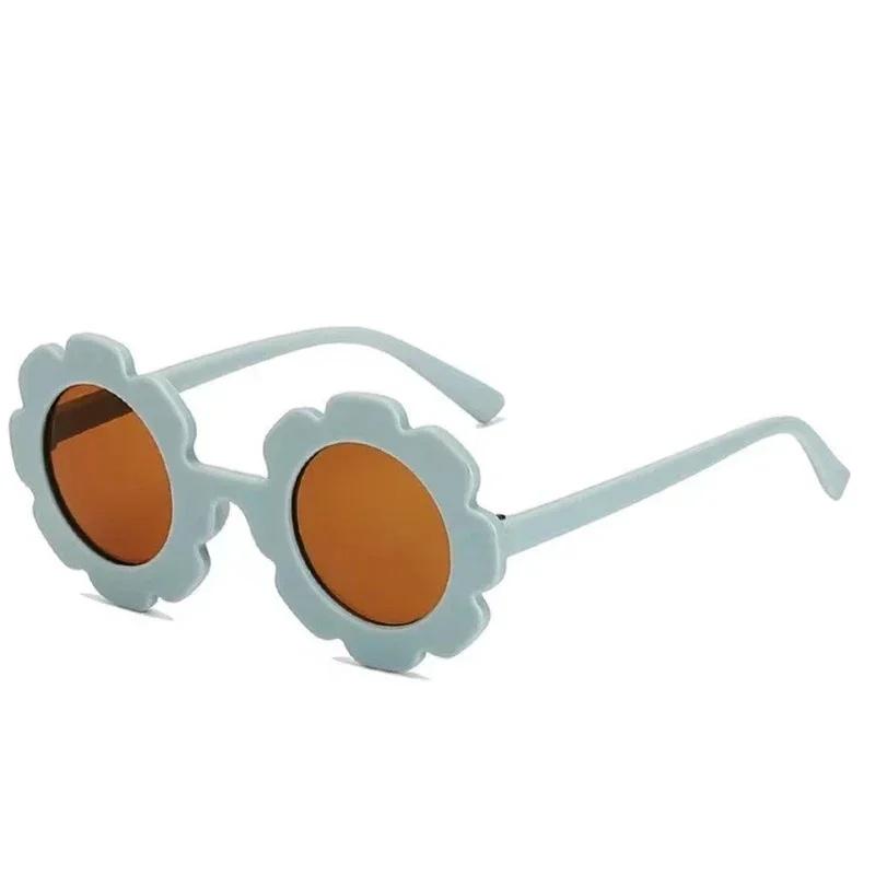 1-3pcs Sun Flower Cute Kids Sunglasses Boy Girls Toddler Lovely Baby Flowers Style Girls Outdoor Children Sunglasses