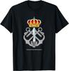 Emblema FGNE Ejrcito Espaol Fuerza Guerra Marine Especial TShirt Short Sleeve Casual Cotton Shirt