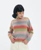 BLOND9 Wool Gradient Mix Knit_Brown