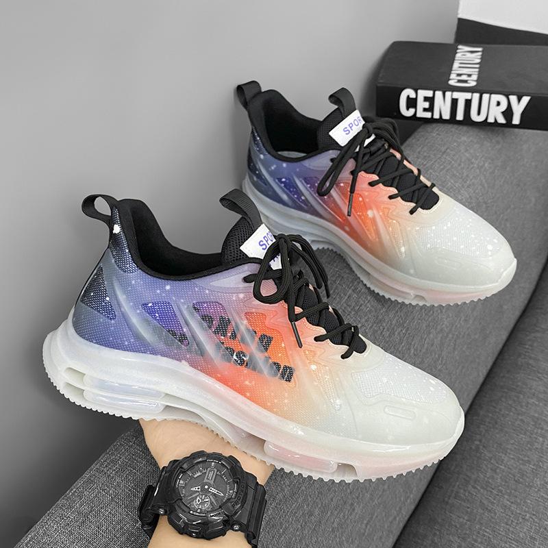 

Douyin popular fashion thick-soled heightening men s shoes youth autumn and winter casual sports running shoes Mens shoes 39